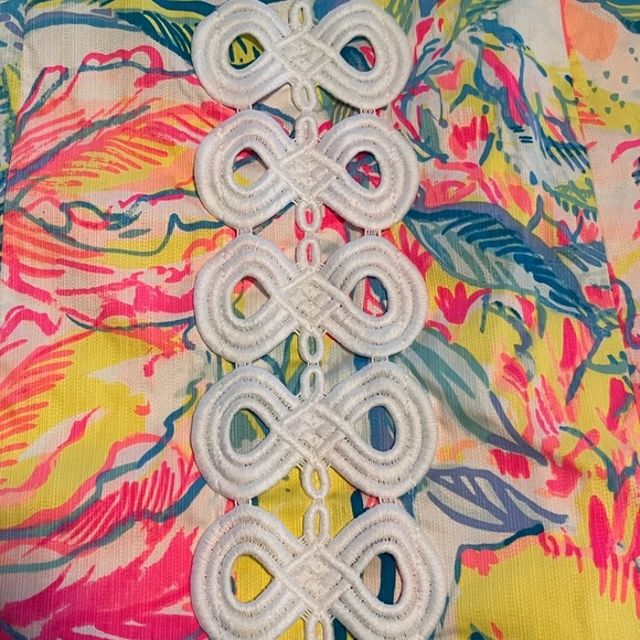 LILLY PULITZER | 14 | Padded Bust | Adjustable Straps | PEEKABOO back! - Picture 9 of 16